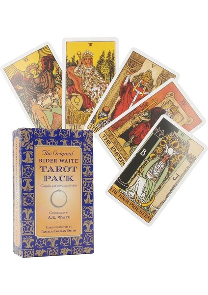Binici Tarzı Büyülü Tarot Ingilizce Baskısı Gizemli Tarot Masa Oyunu Aile Partisi Kart Oyunu (Seçmek Için 6 Stil) (Yurt Dışından) modelleri
