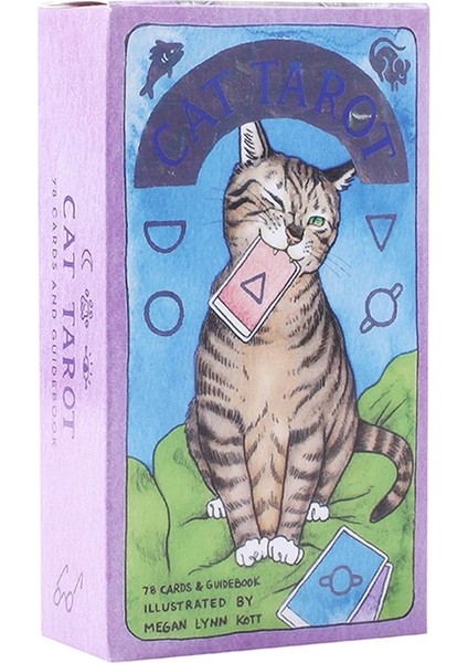 Glided Reverie Stili Kedi Tarot Masa Oyunu Oyuncaklar Oracle Rider Waite Kehanet Peygamber Kehanet Kartı Poker Hediye Tahmin Oracle (Yurt Dışından)