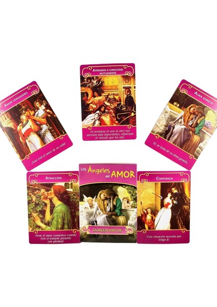 Günlük Rehberlik Stili Ispanyolca Yeni Yüksek Li Los Angels Del Amor Tarot Kartları Fal Rehberliği Pdf Rehberi ile Kehanet Güverte Tahta Oyunu Anlatıyor (Yurt Dışından) fiyatları