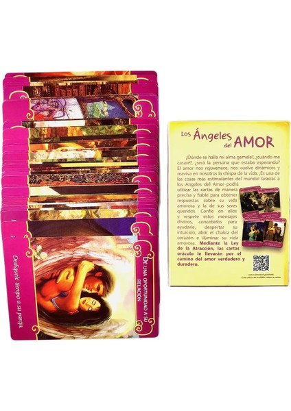 Günlük Rehberlik Stili Ispanyolca Yeni Yüksek Li Los Angels Del Amor Tarot Kartları Fal Rehberliği Pdf Rehberi ile Kehanet Güverte Tahta Oyunu Anlatıyor (Yurt Dışından) indirimleri
