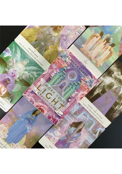 TS04 Stili Son Yüksek Li Ae Binici Holografik Tarot Kartları Fal Rehberliği, Pdf Rehberi ile Kehanet Güverte Masa Oyunu Anlatıyor (Yurt Dışından)