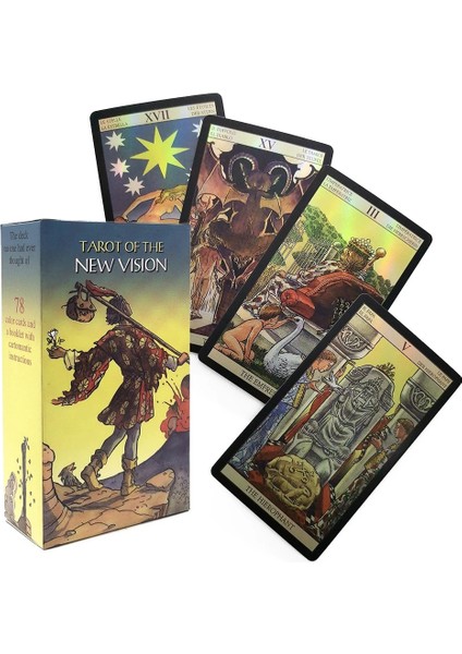 Tanıdık Stil Yeni Visiog Binici Bekleyin Tarot Kartları Masa Oyunları Iskambil Kağıtları Fabrika Yapımı Yüksek (Yurt Dışından) fiyatları