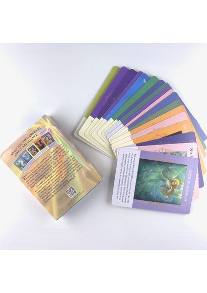 Kelebek Oracle Stili Bolluk Melekleri Oracle Kartları Boş Zaman Partisi Masa Oyunu Yüksek Li Falcılık Kehanet Tarot Güverte Pdf Rehberi ile (Yurt Dışından) fırsatları