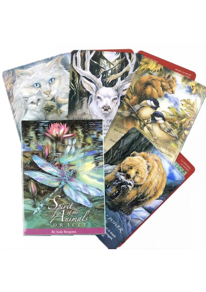 Anima Tarzının Ruhları Gündelik Cadı Tarot Kartları: Fortune Games Taort Deck Board Games Için Efsanevi Kader Kehanetini Sorun ve Bilin (Yurt Dışından)