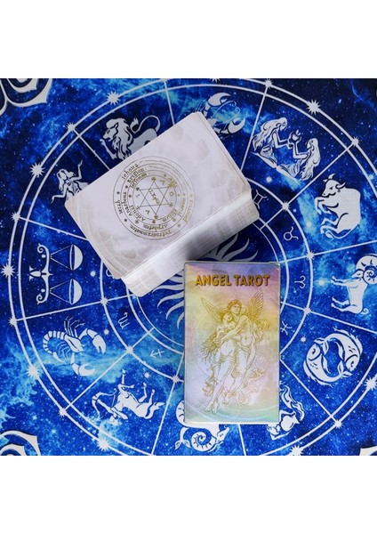 78 Adet TX214 Tarzı Yeni Melek Tarot Kartları ve Pdf Rehberlik Kehanet Güverte Eğlence Partileri Masa Oyunu Destek Kutusu (Yurt Dışından)