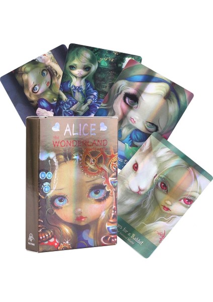 HS19 Stili Güzel Yaratıklar Tarot Kartları Tam Ingilizce Kapalı Masa Oyunu Oyun Kartı Sihirli Gelecek Kehanet Kartı Seti (Yurt Dışından) fiyatları