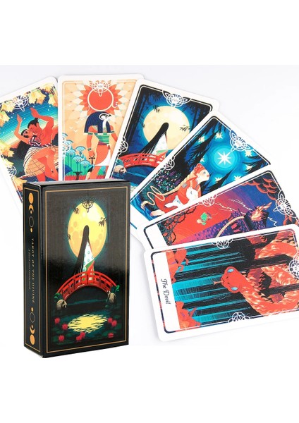 Ilahi Stil Goetia Karanlıkta Tarot Tarot Kartları Tarot Güverte Tablosu Kehanet Için Oracle Kader Ingilizce Versiyonu Masa Oyunları Oyun Kartları Parti (Yurt Dışından)