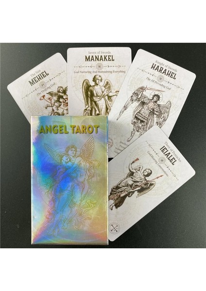 44 Adet TS08 Tarzı Romantik Melekler Için Tarot Oracle Kartları Parti Oyun Kartı Yeni Başlayanlar Için Tarot Kartı Seti Kart Oyunu Destesi Oracle Kurulu (Yurt Dışından) fiyatları