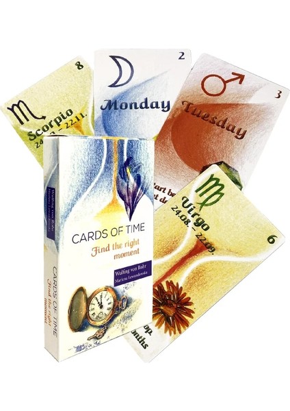 1 Adet Masa Örtüsü Tarzı Zaman Kartları Oracle Doğru Anı Bulma Tarot Kartları Kağıt Kitapçık Talimatları Parti Için Ispanyolca Ingilizce Tahta Destesi (Yurt Dışından)