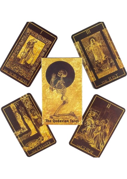 Qedavian Tarot Stili Yasak Düşler Tarot Güverte Boş Zaman Partisi Masa Oyunu Yüksek Li Falcılık Kehanet Oracle Kartları Pdf Rehberi ile (Yurt Dışından)