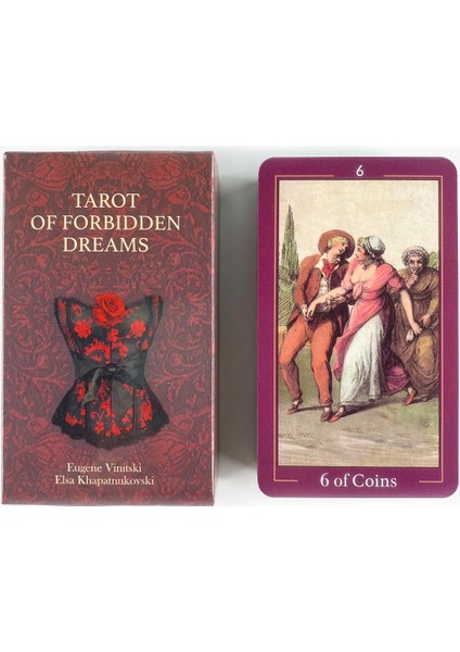 Qedavian Tarot Stili Yasak Düşler Tarot Güverte Boş Zaman Partisi Masa Oyunu Yüksek Li Falcılık Kehanet Oracle Kartları Pdf Rehberi ile (Yurt Dışından) fırsatları