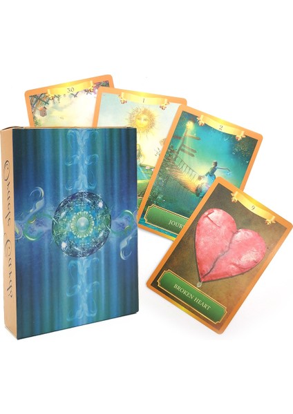 Evren Tarzı Enerji Oracle Tarot Kartları Ingilizce Versiyonu Güverte Tarot Masa Oyunları Oyun Kartı Kehanet Kader Eğlence Masa Oyunu (Yurt Dışından) fiyatları