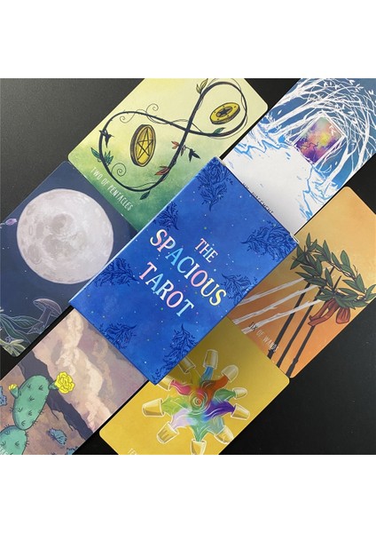 TT153 Stili Geniş Tarot Güverte Boş Zaman Partisi Masa Oyunu Yüksek Li Falcılık Kehanet Rehber Kitaplı Oracle Kartları (Yurt Dışından) indirimleri