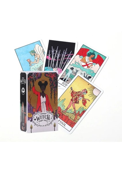 78 Adet TT49 Tarzı Star Er Tarot Ingilizce Versiyonu Tablo Güverte Tarot Oracle Card Eğlenceli Kehanet Oynamak Kader Masa Oyunları Pdf Guidebook (Yurt Dışından)