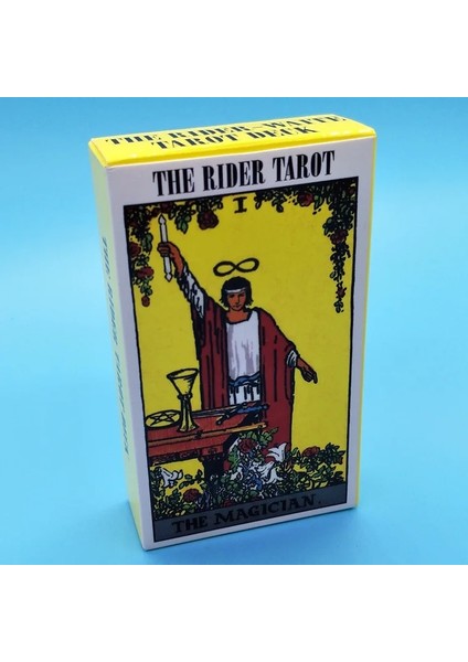 Tarot Çanta-Masa Örtüsü Tarzı Sıcak Tam Ingiliz Radyant Binici Bekleyin Tarot Kartları Fabrika Yapımı Yüksek Li Smith Tarot Güverte Tahta Oyun Kartları Cadı Tarot 78 Takım (Yurt Dışından) indirimleri