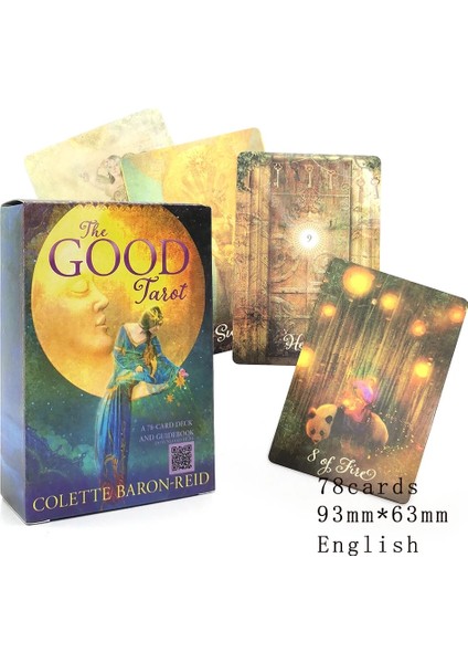 Chaoduo Shop Iyi Stil Enerji Oracle Tarot Kartları Ingilizce Versiyonu Güverte Tarot Masa Oyunları Oyun Kartı Kehanet Kader Eğlence Masa Oyunu (Yurt Dışından)