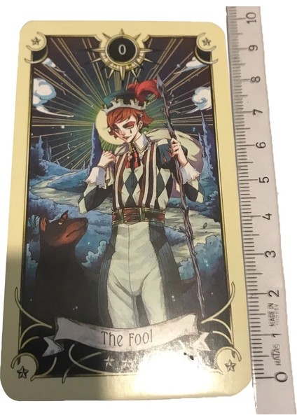 Mistik Manga Stili Tarot Kahin Kartı Gizemli Kehanet Çizgi Roman Tarot Kartı Kadın Kız Kart Oyunu Masa Oyunu Ingilizce Pdf Kılavuzu ile Oyun Kartları (Yurt Dışından) indirimleri