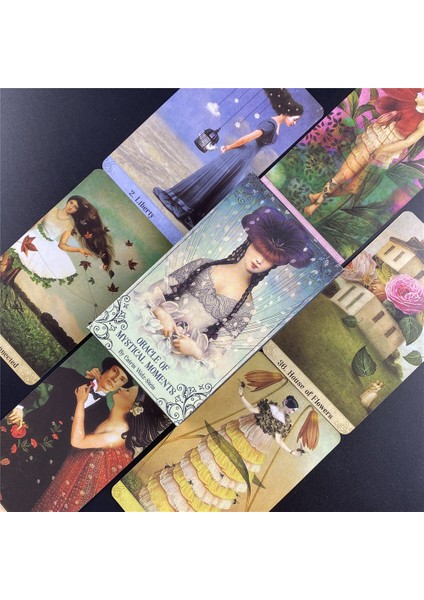 TS08 Stili Mistik Moments Oracle Card Deck Ciltsiz Kart Oyunu Tarot Deck Pdf ile Yeni Acemi Kehanet Oracle (Yurt Dışından) indirimleri