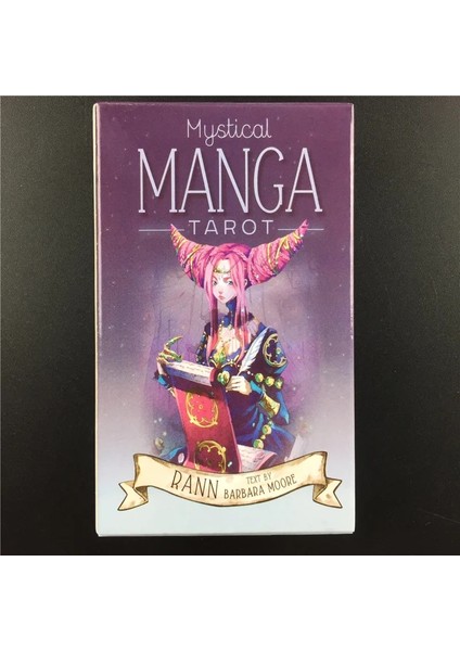 Chaoduo Shop 44 Adet TS64 Tarzı Mistik Manga Tarot Kartları Parti Tarot Güverte Malzemeleri Ingilizce Pdf Masa Oyunu Parti Oyun Kartları (Yurt Dışından)