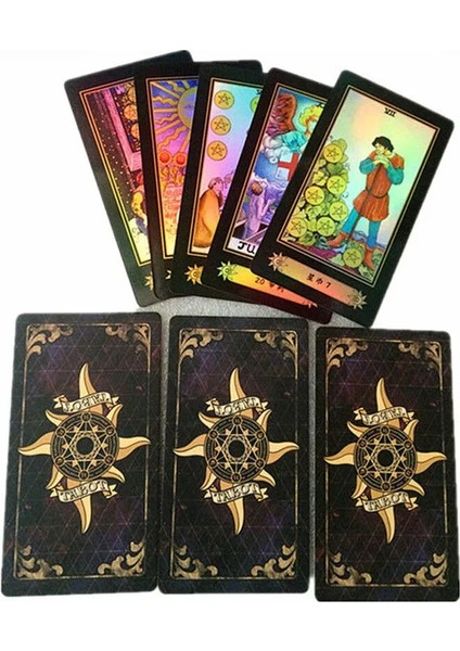 Gösteri Stili Olarak 1 Takım 78 Kart Tarot Güverte Seti Geleceği Anlatan Ingilizce Versiyonu Kart Masa Oyunları Aksesuarları Таро Yetişkinler Için (Yurt Dışından)