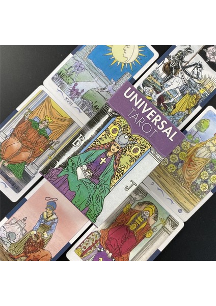 TS38 Stili Kawaii Taşınabilir Yeni Moda Küçük Mini Kart Evrensel Tarot Retro Tarzı Oracle Kartları Tarot Güverte Rehberi Tahta Oyunları (Yurt Dışından)