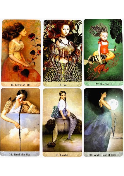 Şamanik Şifa Tarzı Mistik Anlar Oracle Kartları Boş Zaman Partisi Masa Oyunu Yüksek Li Falcılık Kehanet Tarot Güverte Pdf Rehberi ile (Yurt Dışından) indirimleri