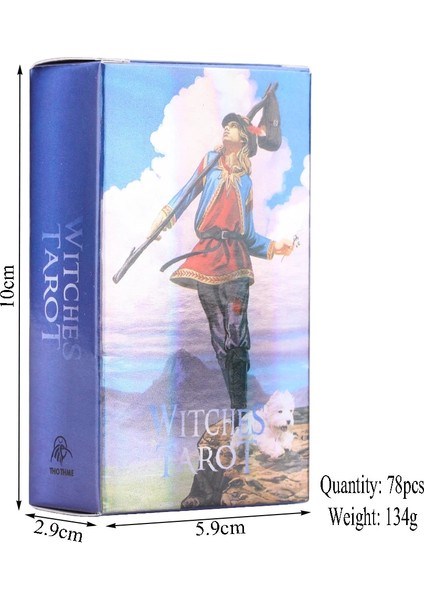 HS19 Stili Tarot Kartları Oracle Kartları Aile Güverte Tahta Oyunları Için Ingilizce Versiyonu Rehberlik Kehanet Kader Oyun Kartı (Yurt Dışından)