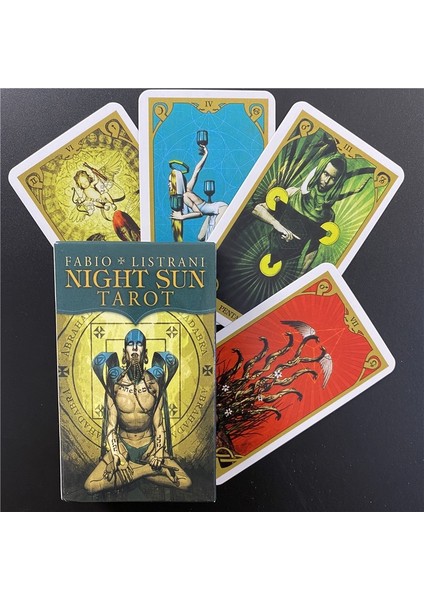 78 Adet TT106 Tarzı Ters Tarot Kartları Tam Ingilizce Klasik Masa Oyunları Pdf Rehberi ile Yaratıcı Oracle Kehanet Masası (Yurt Dışından)