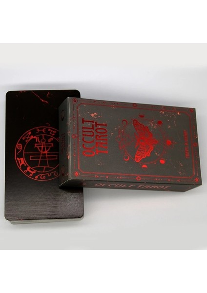 Sihirbazlar Tarot Stili 78 Kart Güverte Gizli Tarot Tam Ingilizce Oracle Kartları Gizemli Kehanet Kader Aile Partisi Masa Oyunu (Yurt Dışından) fiyatları
