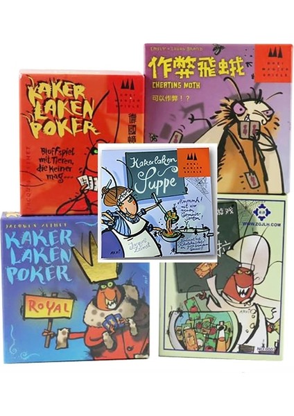 Hamamböceği Kraliyet Tarzı 5 Seçenek Komik Kart Oyunu Kakerlaken Salatpokerroyalsuppemogel Motte Masa Oyunu Aile Partisi Hamamböceği Kapalı Eğlenceli Oyunlar (Yurt Dışından) fiyatları