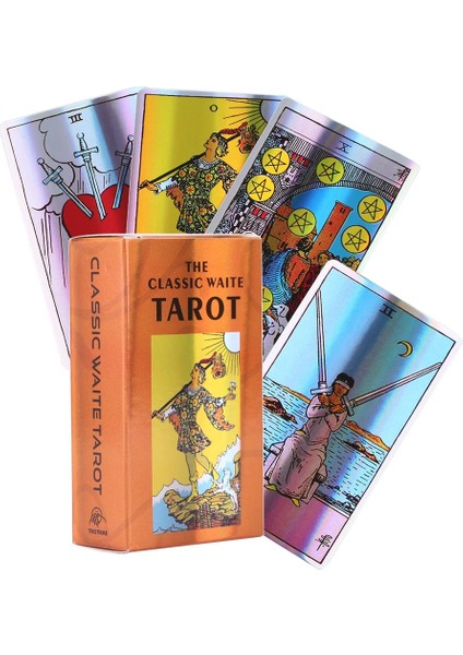 HS21 Stili Tarot Kartları Oracle Kartları Aile Güverte Tahta Oyunları Için Ingilizce Versiyonu Rehberlik Kehanet Kader Oyun Kartı (Yurt Dışından) fiyatları