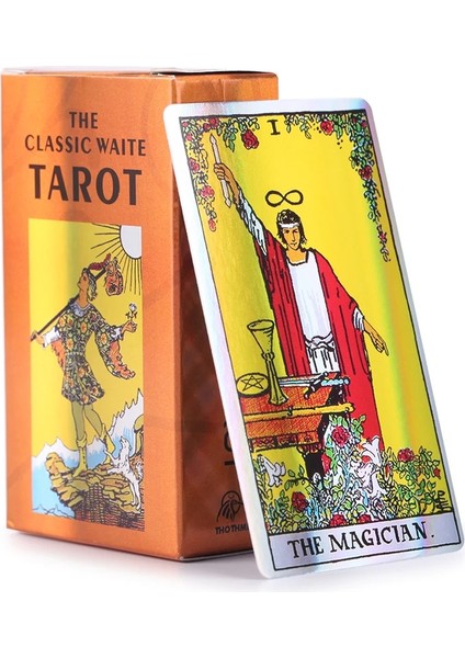 HS21 Stili Tarot Kartları Oracle Kartları Aile Güverte Tahta Oyunları Için Ingilizce Versiyonu Rehberlik Kehanet Kader Oyun Kartı (Yurt Dışından) indirimleri