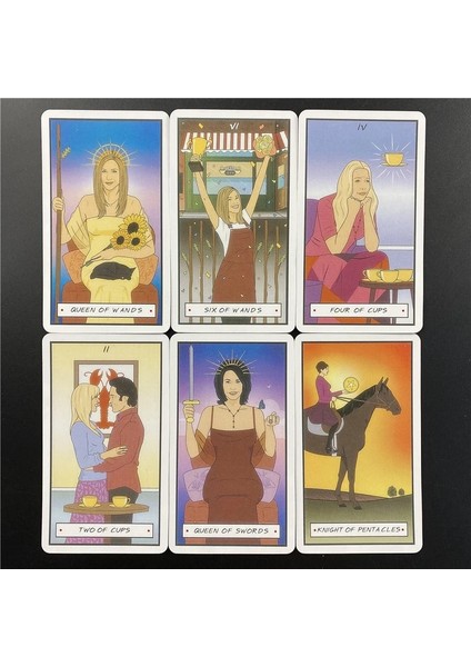 44 Adet TS08 Tarzı Klasik Binici Güverte Kehanet Kart Oyunu Masa Oyunu Işığının Yapısına Dayalı Arkadaşlar Tarot Kartları (Yurt Dışından) indirimleri