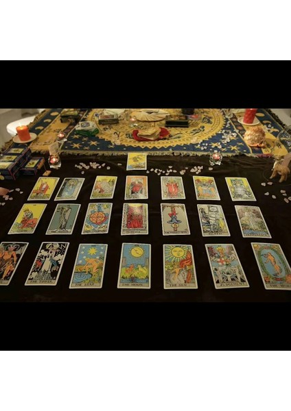 Araba Tarzı Tarot Masa Oyunu Oyuncaklar Oracle Rider Waite Kehanet Peygamber Kehanet Kartı Poker Hediye Tahmin Oracle (Yurt Dışından) fırsatları