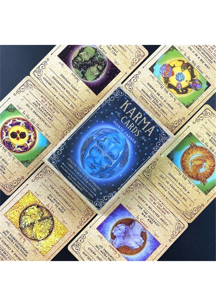 TT156 Stili Son Karma Kartları Tarot Kartları Fal Rehberliği Kehanet Güverte Masa Oyunu Kara Konak Tarot Anlatıyor (Yurt Dışından) modelleri