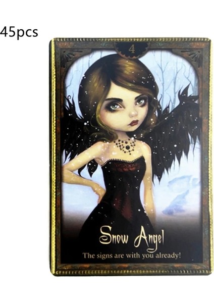 Gölgeler ve Işık Stili Gölgeler ve Işık Oracle Tam Ingiliz Aile Partisi Masa Oyunu 45 Kart Deste Tarot Kehanet Kader Kartları (Yurt Dışından)