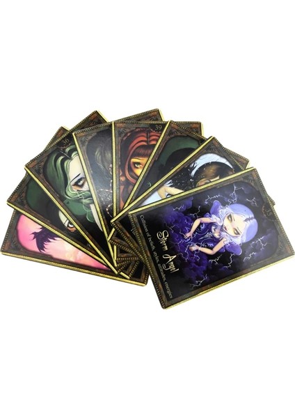 Gölgeler ve Işık Stili Gölgeler ve Işık Oracle Tam Ingiliz Aile Partisi Masa Oyunu 45 Kart Deste Tarot Kehanet Kader Kartları (Yurt Dışından)