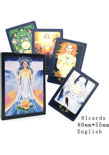 Rüya Gaia Stili Rus Binici Bekle Tarot Kartları ve Kılavuz Kitap Güverte Partisi Oyun Oynamak Kader Kehanet Kartları Oyun Tahtası Oyunu (Yurt Dışından)
