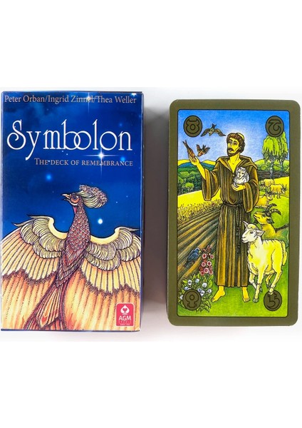 Astroloji Tarzı Symbolon Tarot Güverte Boş Zaman Partisi Masa Oyunu Yüksek Li Falcılık Kehanet Oracle Kartları Pdf Rehberi ile (Yurt Dışından)