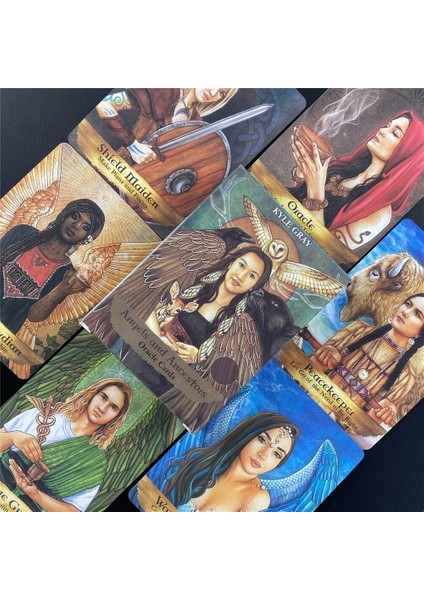 Chaoduo Shop TS08 Stili Tam Ingilizce Yeşil Cadı Tarot Kartları Rehberlik Kehanet Kader Oracle Deck Board Game Card For Family Party Board Games (Yurt Dışından)