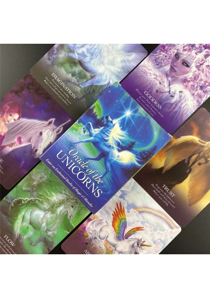 TS05 Stili Yeni Kawaii Tarot Kartları Sevimli Çocuk Masa Oyunu Kartları Tam Ingilizce Pdf Aile Partisi Masa Kart Oyunları Kadınlar Kızlar Için (Yurt Dışından)