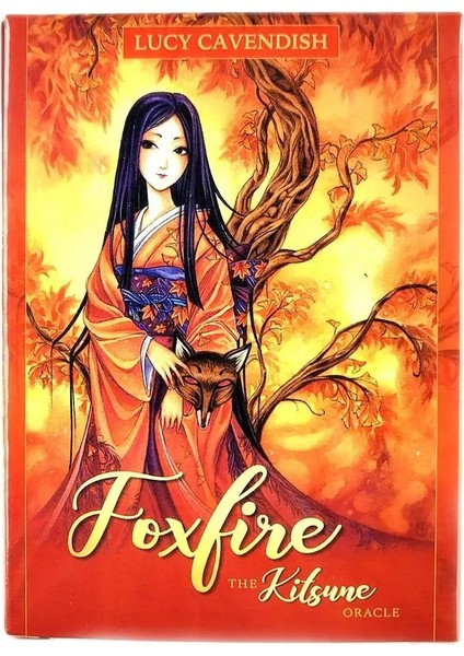 Binici Tarot Stili Son Yüksek Li Foxfire Kitsune Oracle Tarot Kartları Fal Rehberliği Kehanet Güverte Tahta Oyunu Boş Zaman Partisi Anlatıyor (Yurt Dışından)