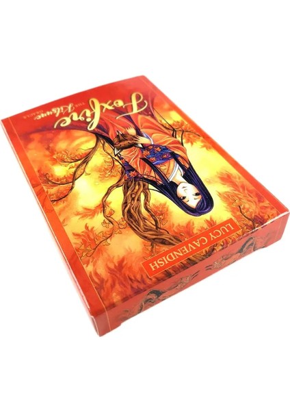 Binici Tarot Stili Son Yüksek Li Foxfire Kitsune Oracle Tarot Kartları Fal Rehberliği Kehanet Güverte Tahta Oyunu Boş Zaman Partisi Anlatıyor (Yurt Dışından)