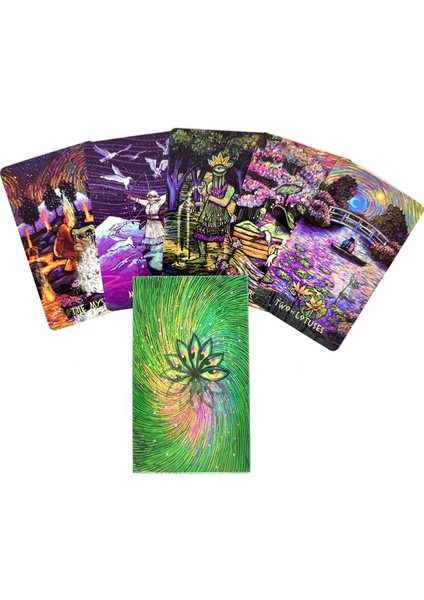 78 Adet TX255 Tarzı Yeni Kentsel Tarot Kartları ve Pdf Rehberlik Kehanet Güverte Eğlence Partileri Masa Oyunu Destek Kutusu (Yurt Dışından)