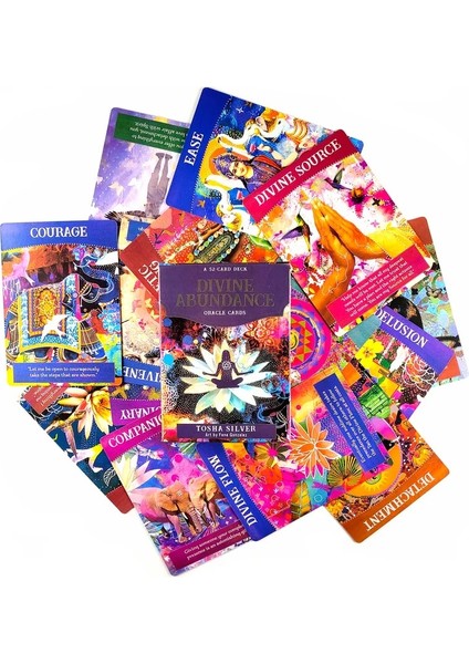 Ilahi Bolluk Stili Yeni Varış Yüksek Li Tarot Harikalar Diyarında Kartları Fal Rehberliği Kehanet Güverte Tahta Oyunu Eğlence Partisi Anlatıyor (Yurt Dışından)