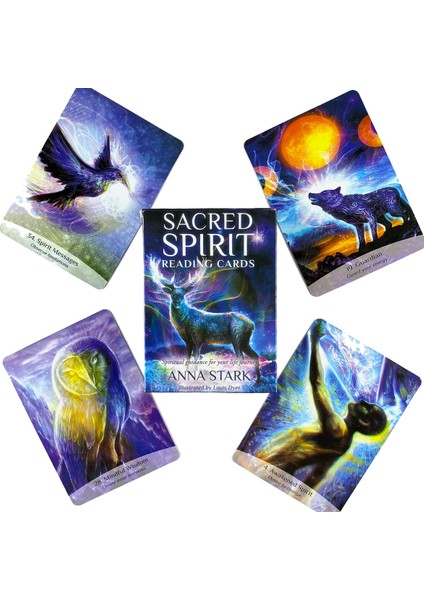 Kutsal Ruh Stili Kayıp Orman Tarot Güverte Boş Zaman Partisi Masa Oyunu Yüksek Li Falcılık Kehanet Oracle Kartları, Pdf Rehberi ile (Yurt Dışından)