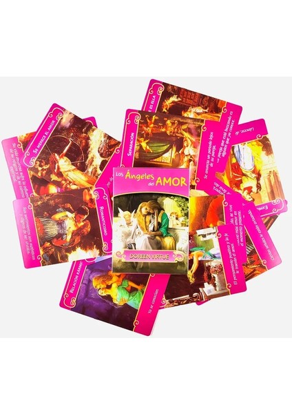 Aşk Tarzı Melekler Yeni Yüksek Li Başmelek Hayvan Oracle Tarot Kartları Fortune Rehberlik Kehanet Güverte Masa Oyunu Pdf Guidebook ile 44 Adet (Yurt Dışından)