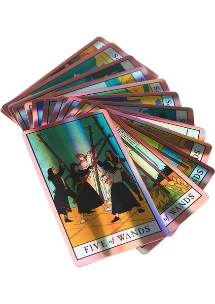 Tanıdıklar Tarot Kartı Stili Gizemli Tarot Güverte Masa Oyunu Çok Oyunculu Eğlence Oyunu Kehanet Kartı Hediye Eğlenceli Falcılık Tahtası Parti Kart Oyunu (Yurt Dışından) indirimleri