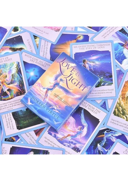 Aşk Işığı Ilahi Rehberlik Oracle ve Ingilizce Tarot Kartı Seti Masa Oyunu (Yurt Dışından) fiyatları