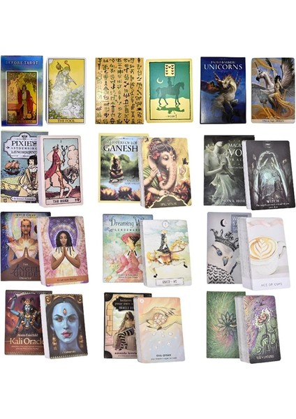 E Stili Yeni Tarot Kartları Tarottan Önce Tam Ingilizce Seti Oracle Oyun Kartı Aile Tatil Partisi Iskambil Kartları Kutsal Ruh Okuma Tarot (Yurt Dışından) fiyatları